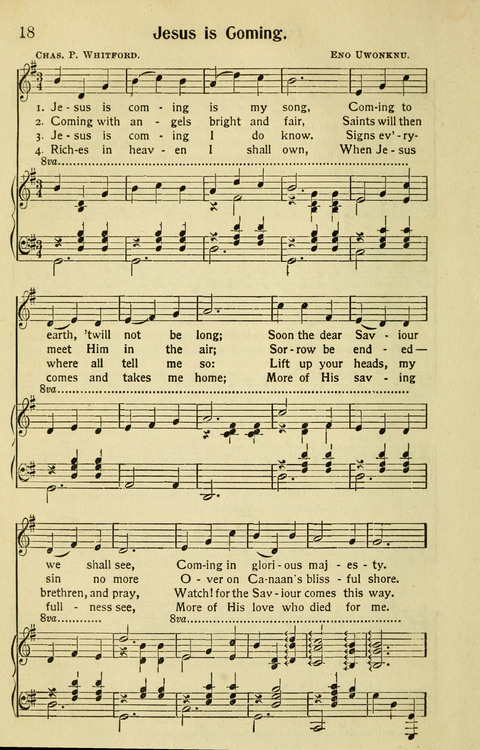 Songs for Service: in Church and Home page 18