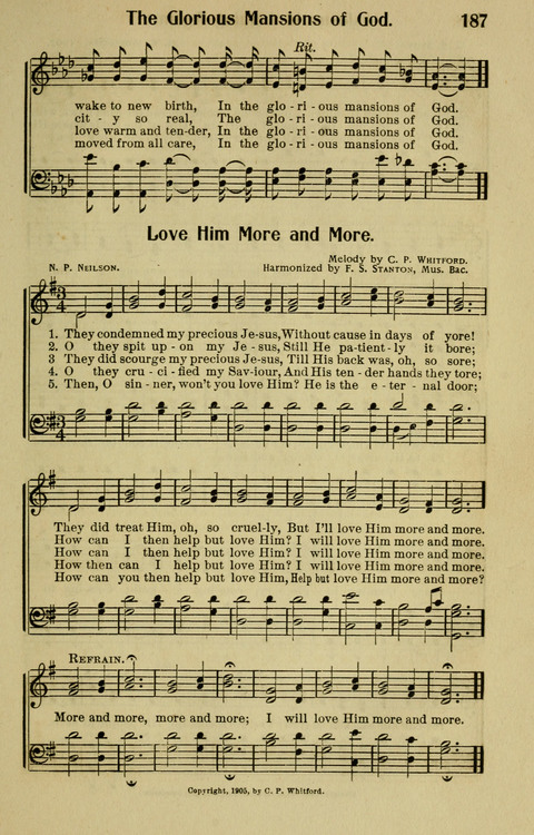 Songs for Service: in Church and Home page 189