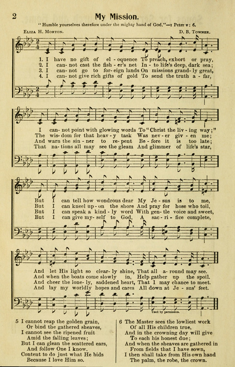 Songs for Service: in Church and Home page 2
