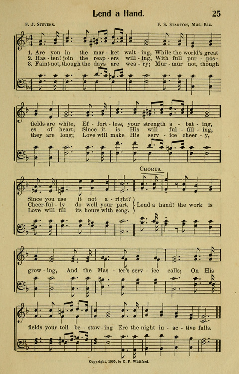 Songs for Service: in Church and Home page 25