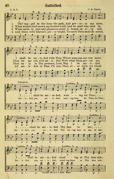 Songs for Service: in Church and Home page 40