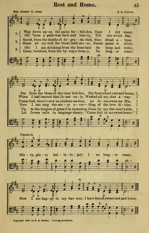 Songs for Service: in Church and Home page 45