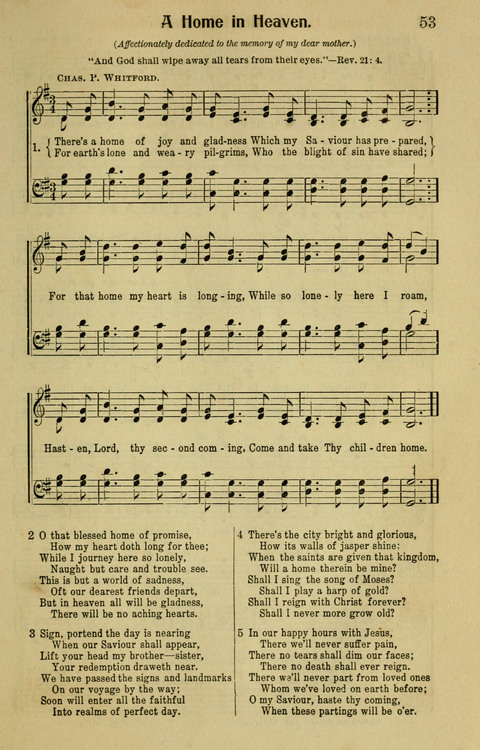 Songs for Service: in Church and Home page 53