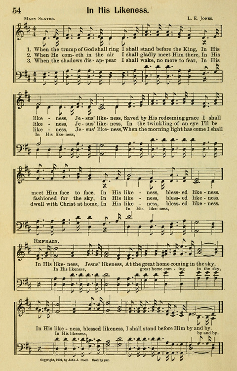 Songs for Service: in Church and Home page 54