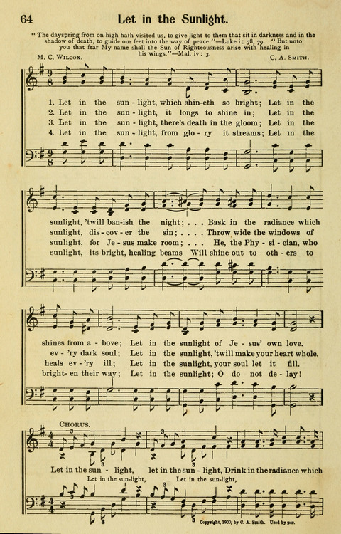 Songs for Service: in Church and Home page 64