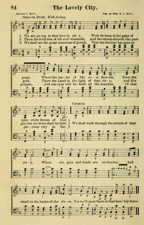 Songs for Service: in Church and Home page 84