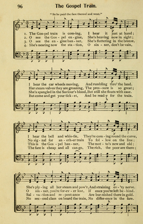 Songs for Service: in Church and Home page 96