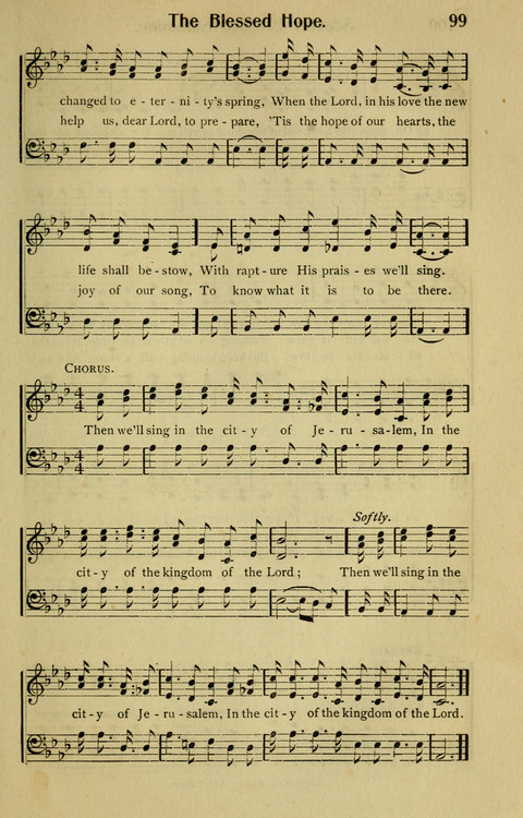 Songs for Service: in Church and Home page 99