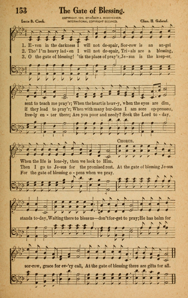 Songs for Service page 153