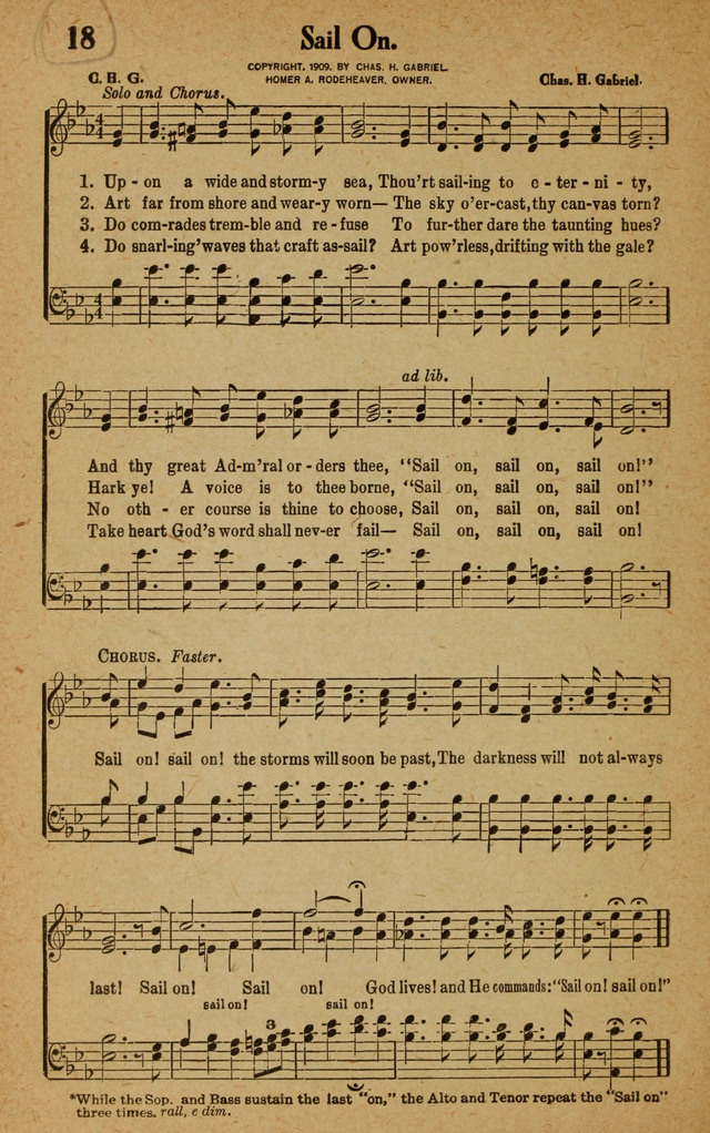 Songs for Service page 18