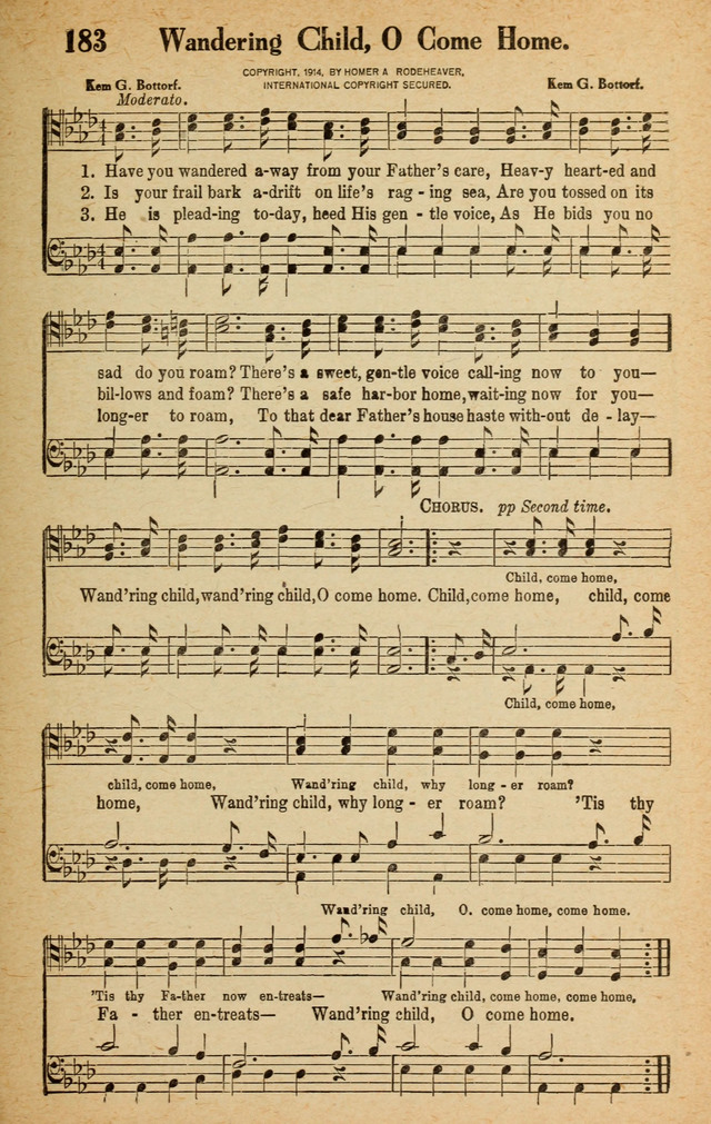 Songs for Service page 183