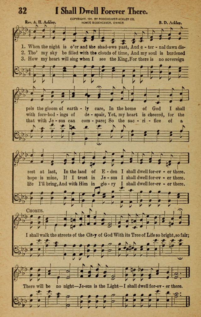 Songs for Service page 32