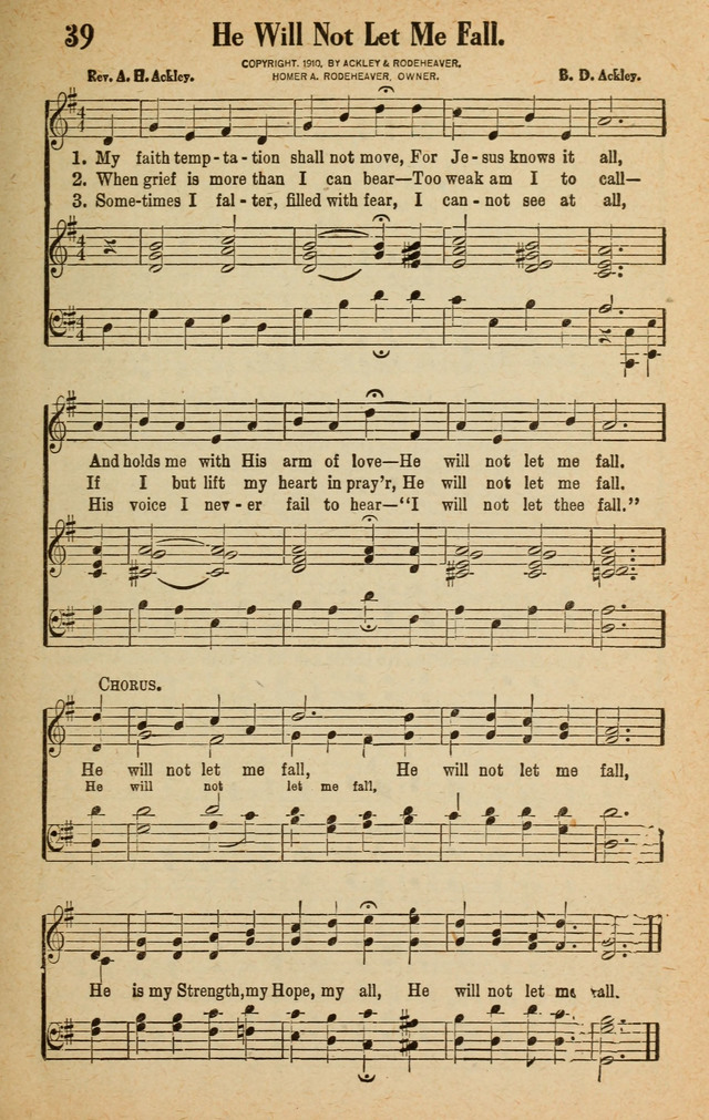 Songs for Service page 39