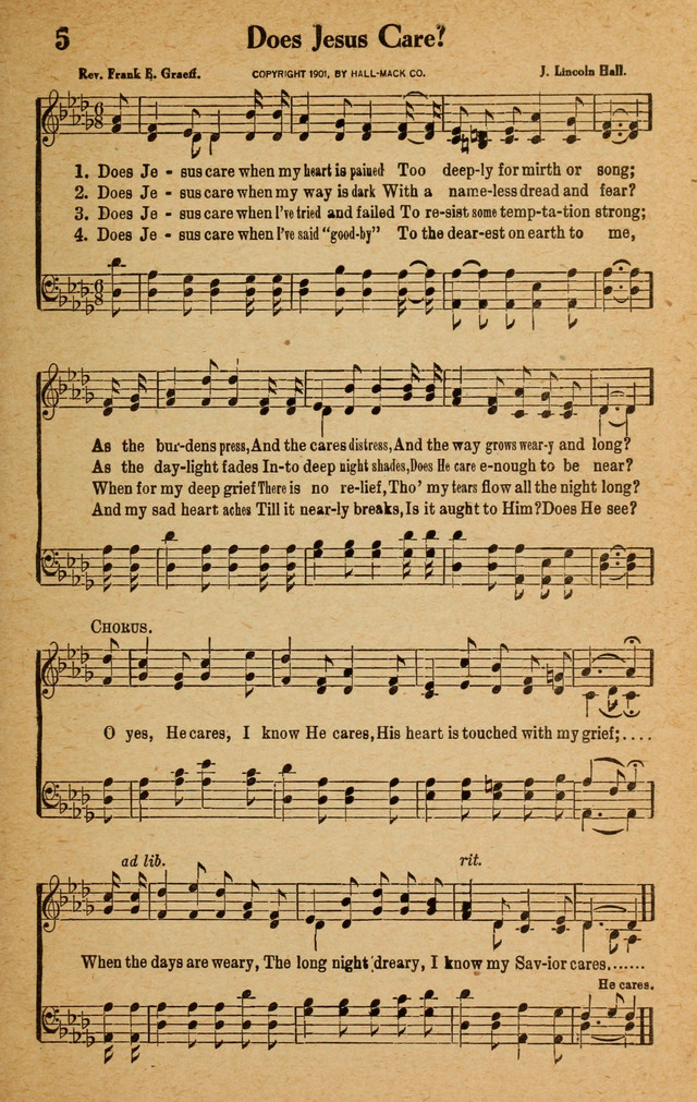 Songs for Service page 5