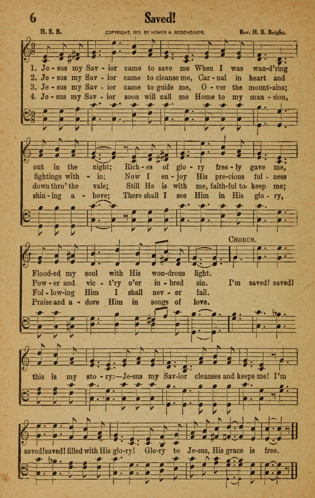 Songs for Service page 6