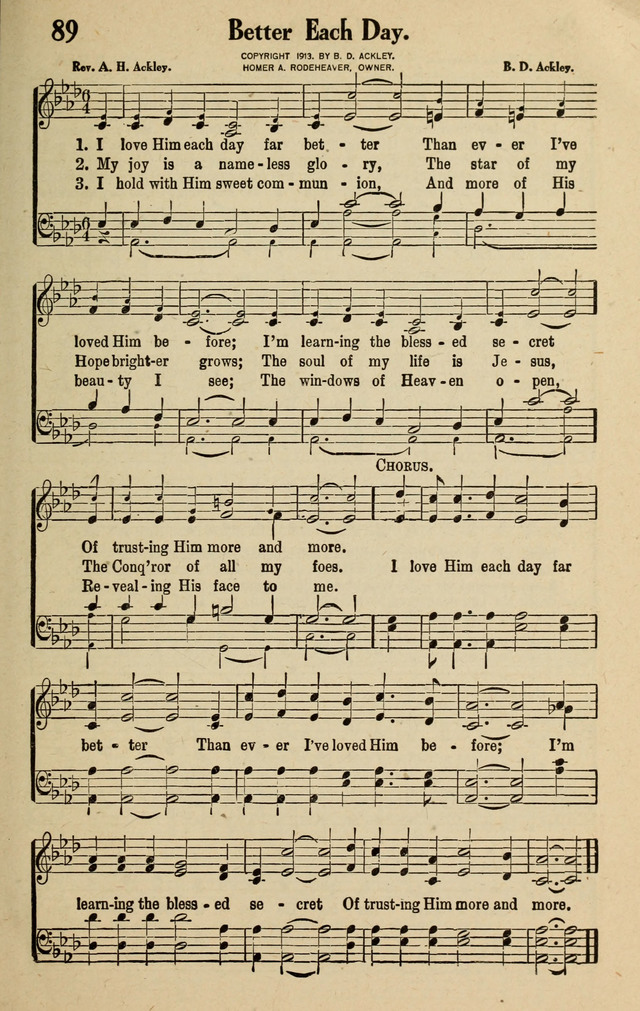 Songs for Service page 89