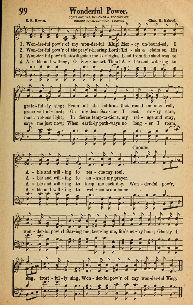 Songs for Service page 99