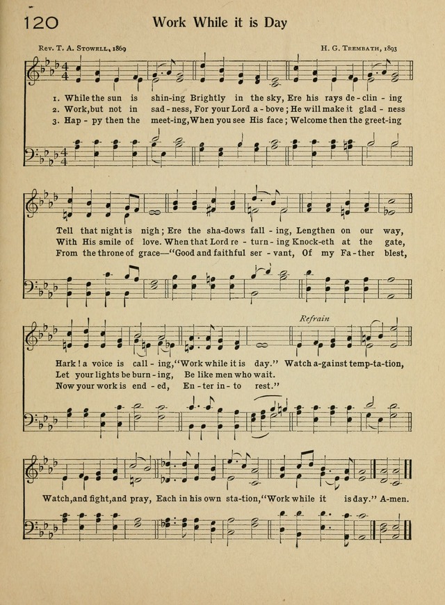 Songs for Sunday Schools: and How to Use Them page 119