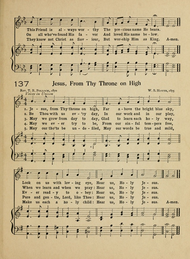 Songs for Sunday Schools: and How to Use Them page 137