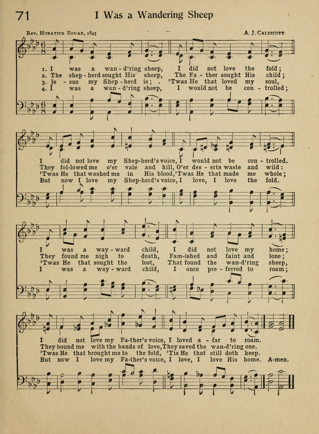 Songs for Sunday Schools: and How to Use Them page 71