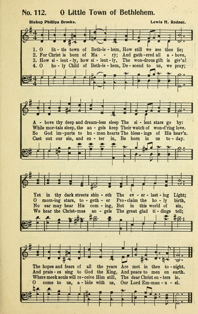 Songs for the Sunday School page 107