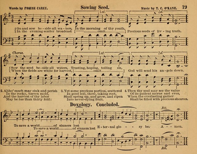 Songs for Worship: in the Sunday-school, social-meeting, and family page 19