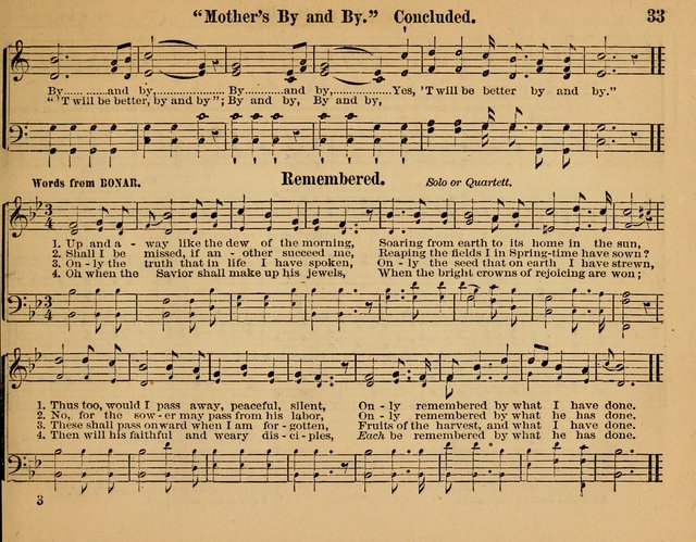 Songs for Worship: in the Sunday-school, social-meeting, and family page 33