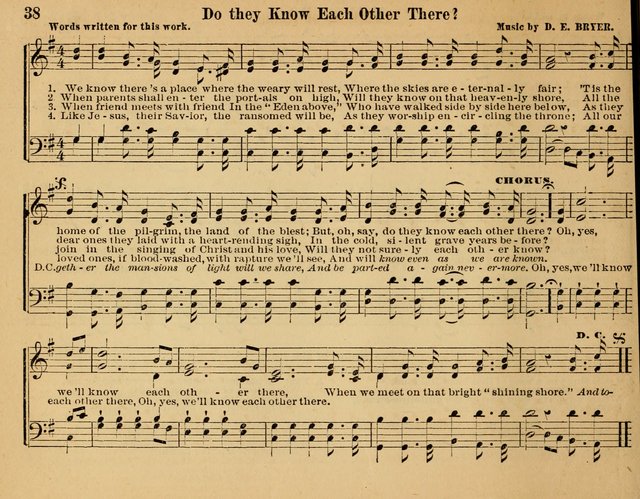 Songs for Worship: in the Sunday-school, social-meeting, and family page 38