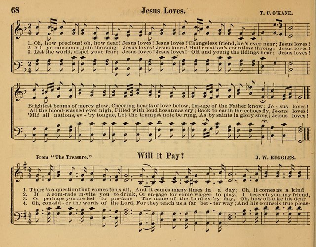 Songs for Worship: in the Sunday-school, social-meeting, and family page 68