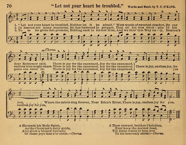 Songs for Worship: in the Sunday-school, social-meeting, and family page 70