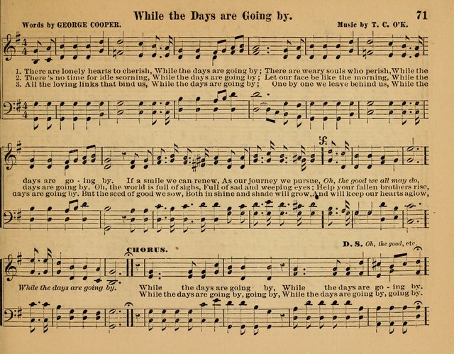 Songs for Worship: in the Sunday-school, social-meeting, and family page 71