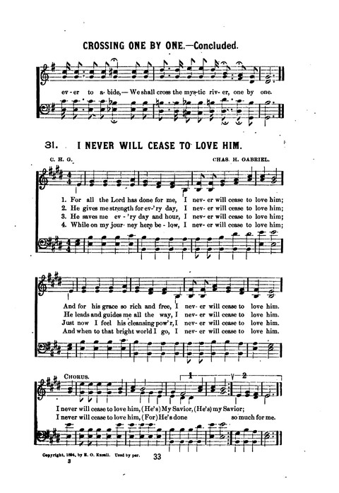 Songs for Work and Worship page 31