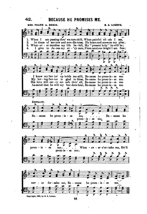Songs for Work and Worship page 42