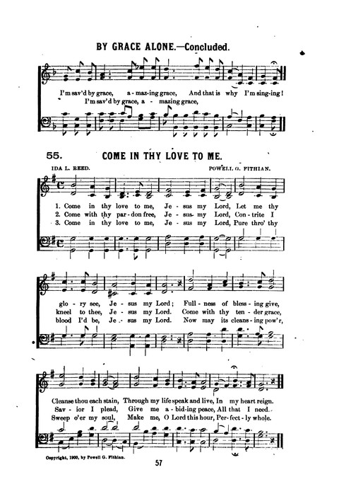 Songs for Work and Worship page 55