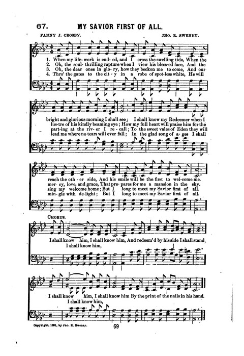 Songs for Work and Worship page 67