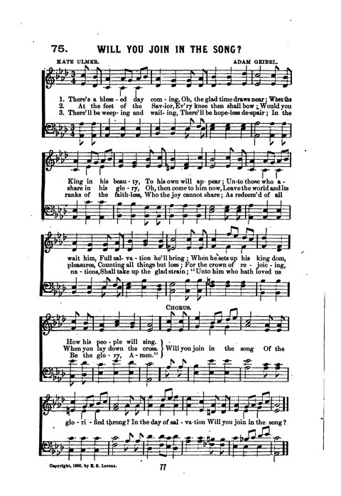 Songs for Work and Worship page 75