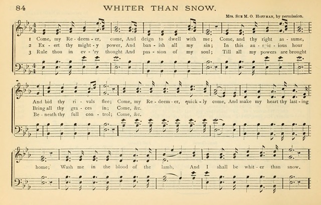 Song Anchor: a Choice Collection of Favorites for Sabbath School and Praise Service page 84