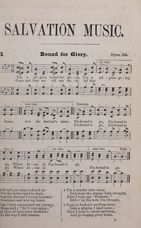 Salvation Army Music: (formerly published as "Revival Music") with supplementary tunes page 1