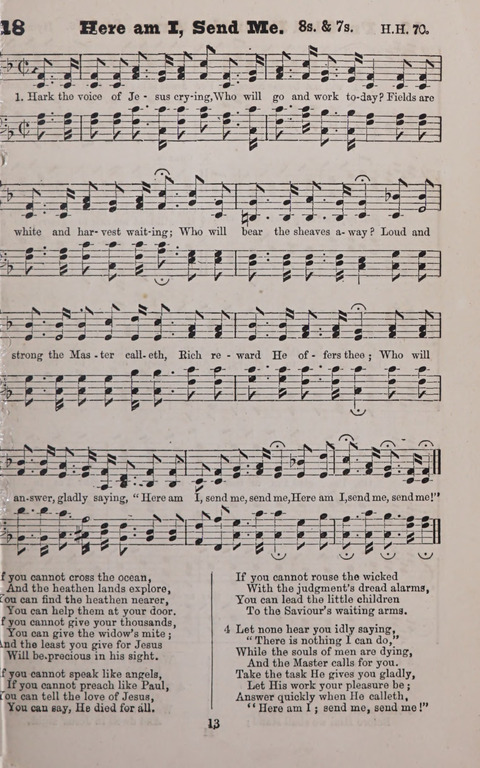 Salvation Army Music: (formerly published as "Revival Music") with supplementary tunes page 13