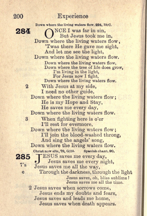 Salvation Army Songs page 200