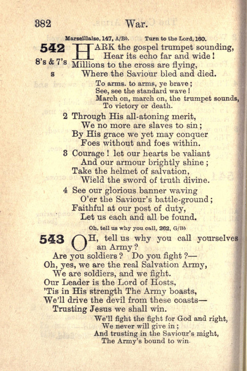 Salvation Army Songs page 382