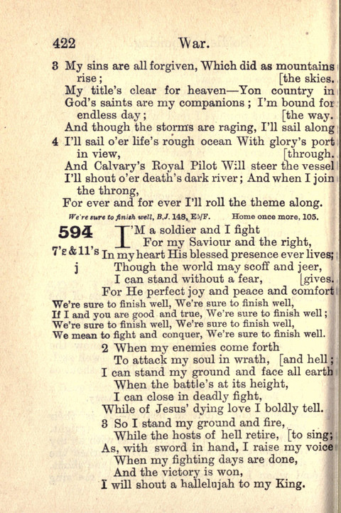 Salvation Army Songs page 422