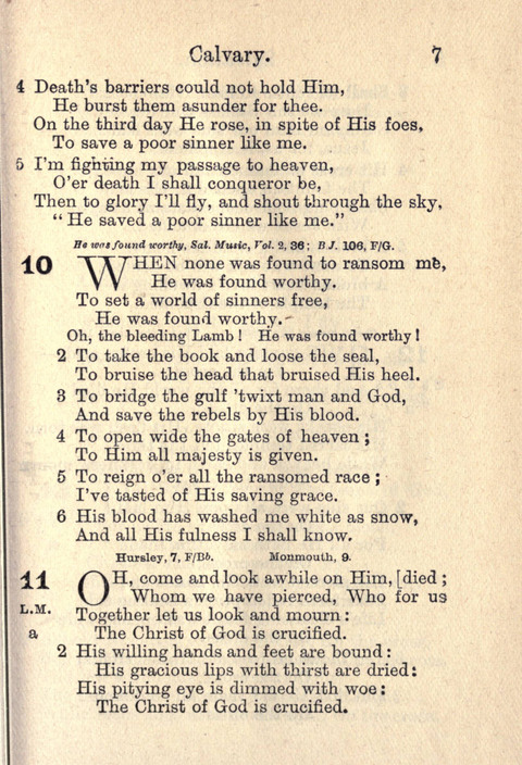 Salvation Army Songs page 7