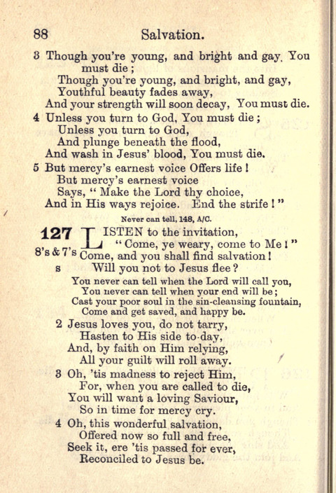 Salvation Army Songs page 88