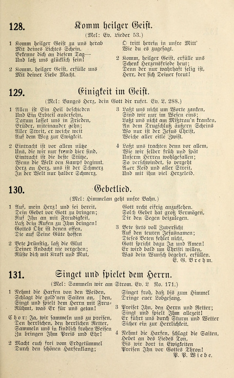 Sänger-Bote: ein Liederbuch für Kirche und Haus page 111