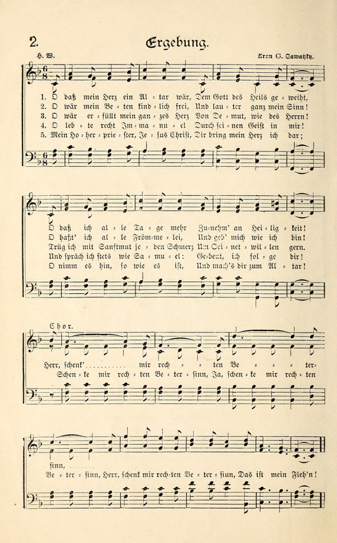 Sänger-Bote: ein Liederbuch für Kirche und Haus page 2