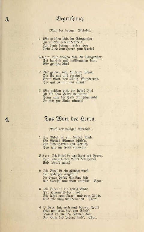 Sänger-Bote: ein Liederbuch für Kirche und Haus page 3