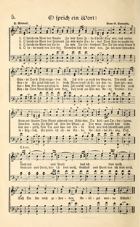 Sänger-Bote: ein Liederbuch für Kirche und Haus page 4