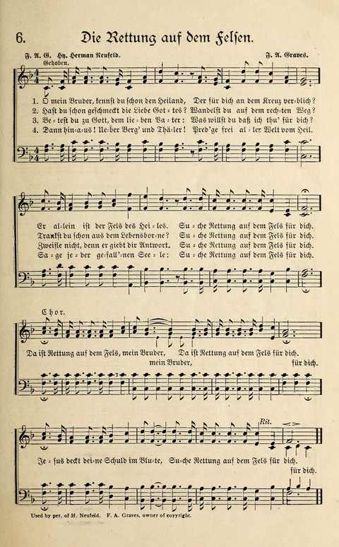Sänger-Bote: ein Liederbuch für Kirche und Haus page 5