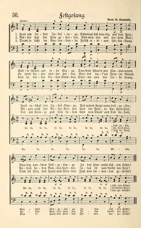 Sänger-Bote: ein Liederbuch für Kirche und Haus page 66